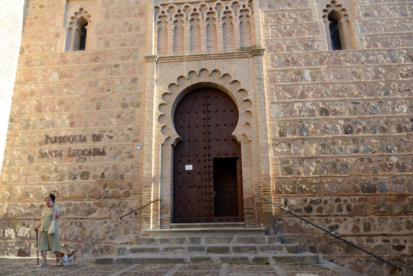 Mujdar entrance, Iglesia de Santa Leocadia, Toledo