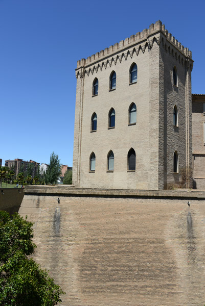 Southwest Tower, added to Aljafera Palace in 1862