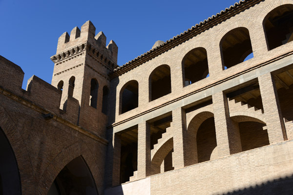 Aragonese Courtyard (Patio of St. Martin), Aljafera Palace, Zaragoza