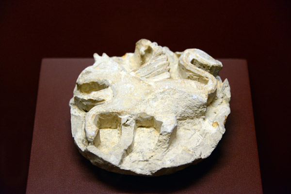 Fantastic Animal, 2nd half of 11th C., from Santa Isabel courtyard, Aljaferķa Palace