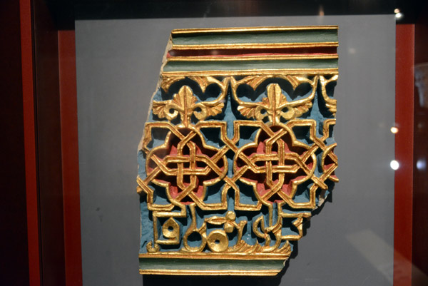Reproduction of a fragment from the Golden Room with an ideal recreation of the original colors