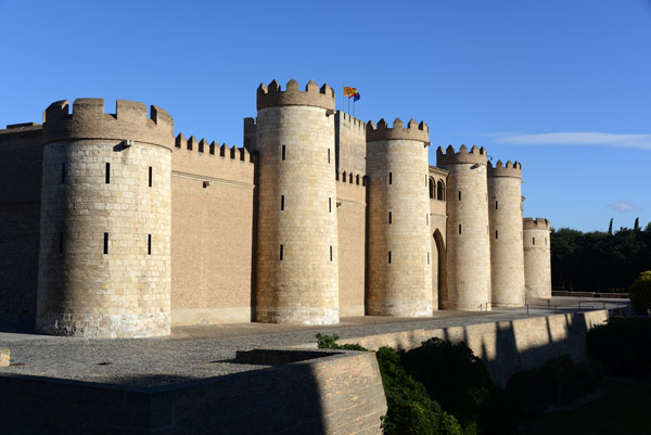 Walls of Aljafera Palace, Zaragoza