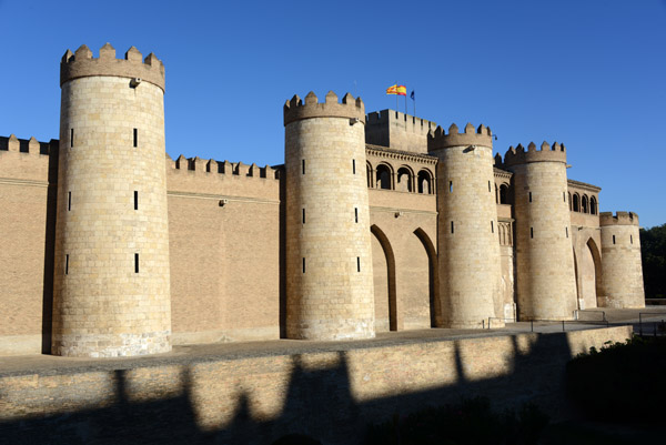 Walls of Aljafera Palace, Zaragoza