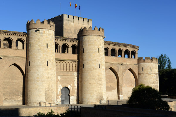 Walls of Aljafera Palace, Zaragoza