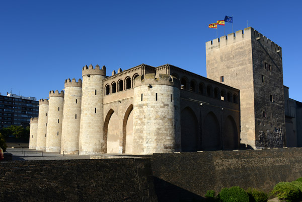 Walls of Aljafera Palace, Zaragoza