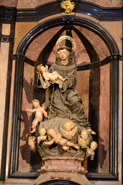 San Antonio de Padua with child Jesus, by Ramrez de Arellano