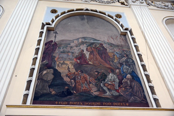 Mural: The Surrender of Granada by Ramn Stolz Viciano, 1952
