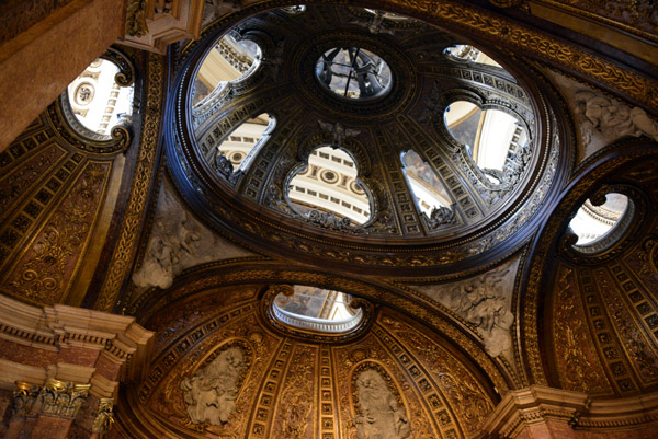 Ceiling of the baroque chapel of Our Lady of the PIllar, Zaragoza