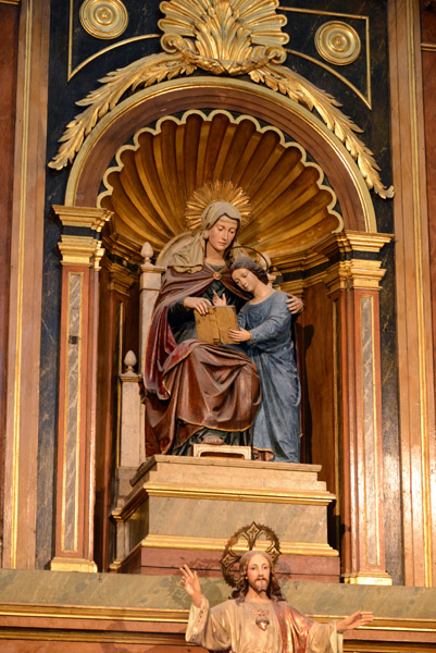 Santa Ana con la Virgen by Antonio Palao y Marco, 1852