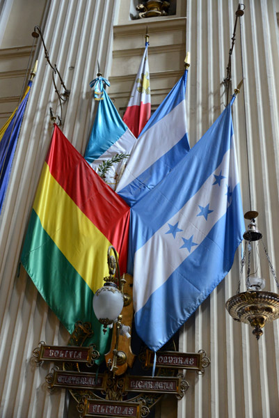 Flags of nations of the former Spanish Empire
