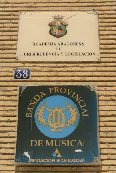Academia Aragonesa de Jurisprudencia y Legislacin, Zaragoza