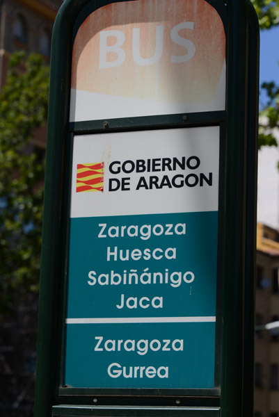 Govierno de Aragon - Bus Stop 