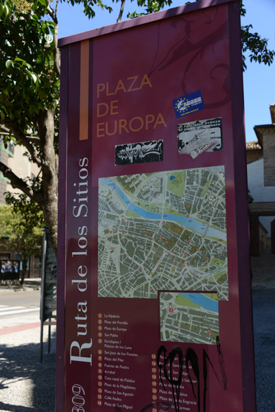 Plaza de Europa, Ruta de los Sitios, Zaragoza