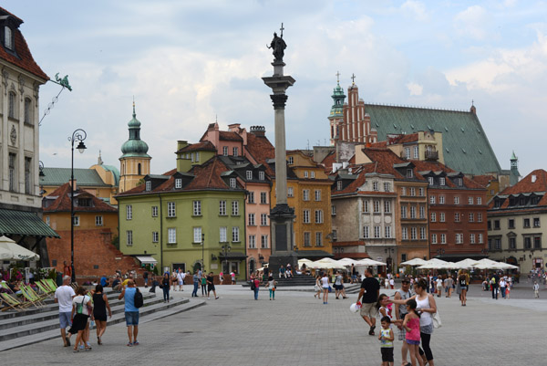 Plac Zamkowy - Castle Square, Warsaw