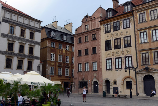 West corner of the Rynek, Old Town Market Square, Warsaw