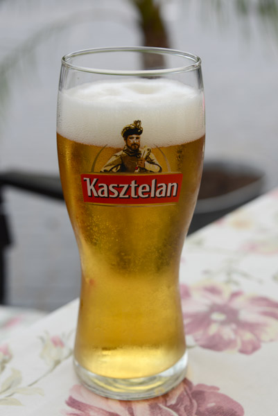 Polish beer Kasztelan, Warsaw