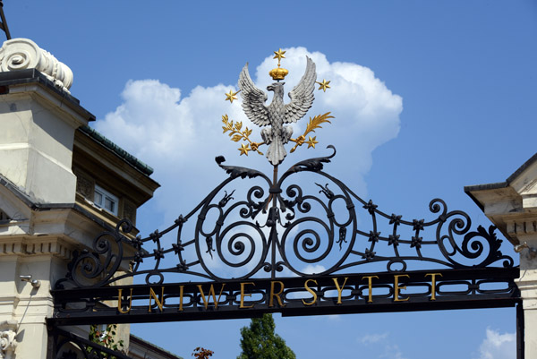 Gate to the University of Warsaw, Krakowskie Przedmieście 28, Warszawa