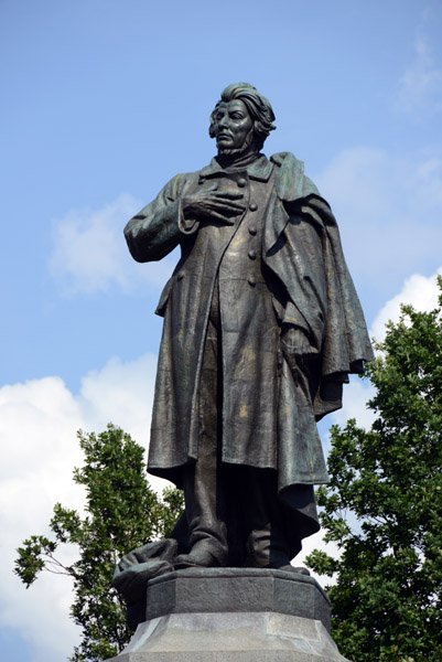 Adam Mickiewicz, national poet of Poland, Lithuania and Belarus