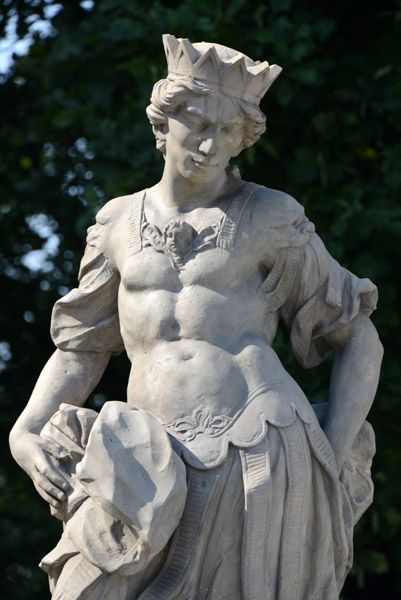 Jowisz - the Roman god Jupiter, Saxon Garden, Warsaw