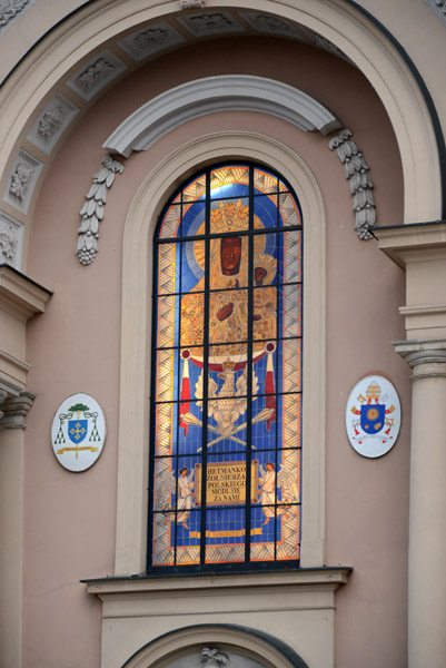Stained glass, Field Cathedral of the Polish Army, Warsaw
