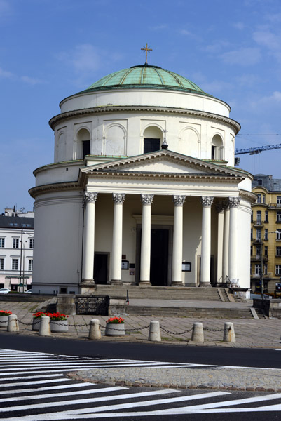 Kościół św. Aleksandra, Plac Trzech Krzyży, Warszawa