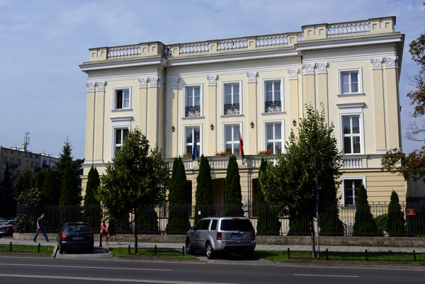Pałacyk Wilhelma Ellisa Raua, Piękna 10A, Warszawa, Poland
