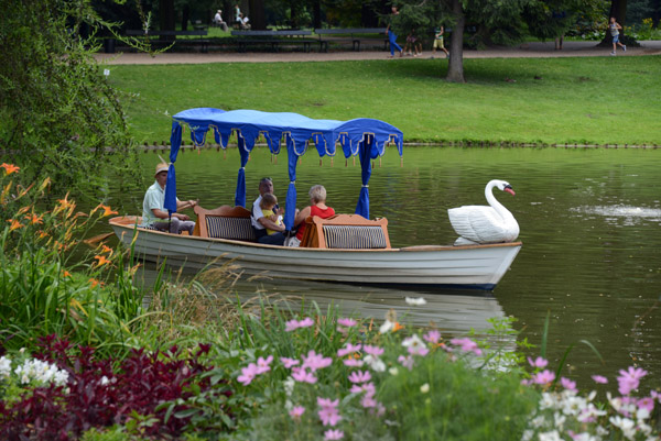 Tourist boat, Royal Łazienki Park