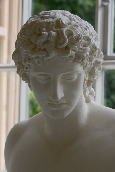 Bust of Antinous, Łazienki Royal Sculpture Gallery