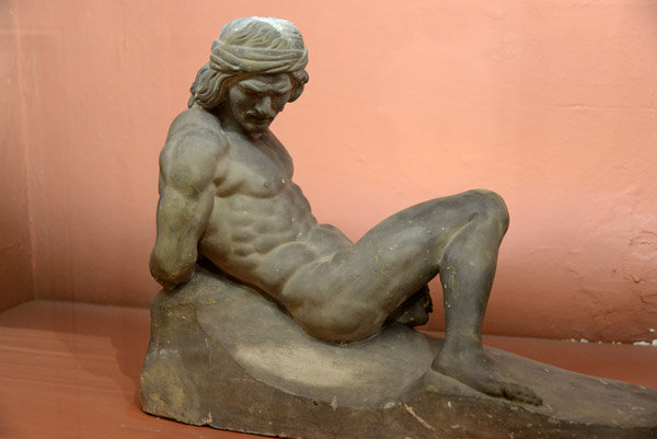Reclining Man (Leżacego Mężczyzny), Kazimierz Ostrowski, 1879