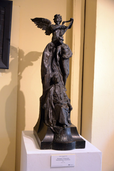 Model for the Chopin monument, Józef Chmieliński, 1906