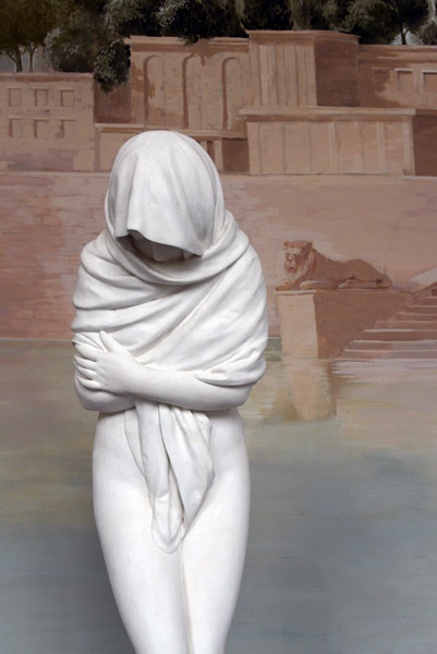 The so-called la Frileuse allegory of Winter, Jean-Antoine Houdon, 1783
