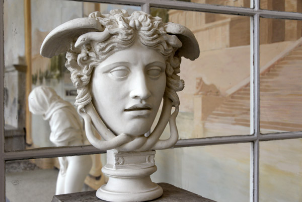 Rondanini Medusa, 18th C copy of ancient Greek original at the Glyptotek München