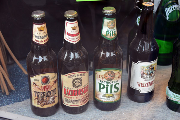 Selection of Polish beers (piwo), Warsaw