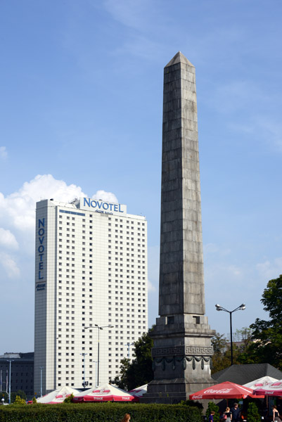 Granite Obelisk at the Palace of Culture and Science