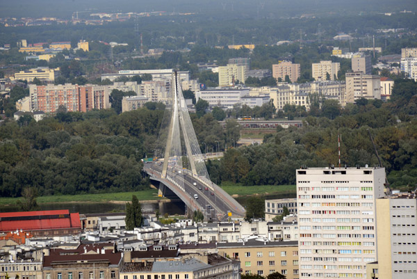 PKiN: Most Świętokrzyski, bridge across the Vistula River