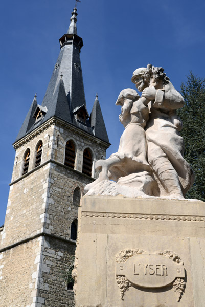 Church and War Memorial, Meximieux 