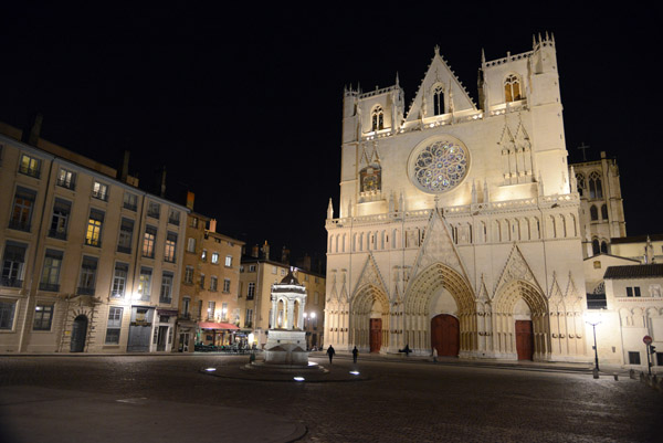 Place Saint-Jean and the Cathedral of St. John the Baptist, Lyon