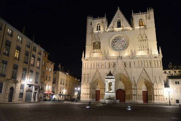 Place Saint-Jean and the Cathedral of St. John the Baptist, Lyon