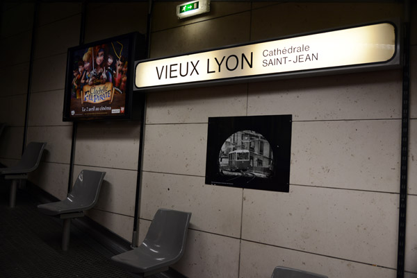 Funicular Station Vieux Lyon-Cathédrale Saint-Jean