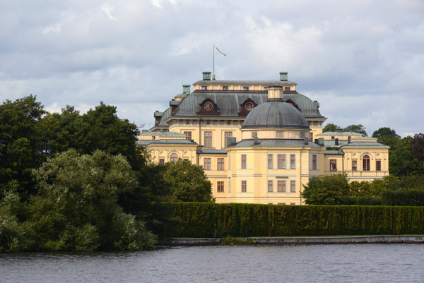 The Renaissance Palace of Drottningholm was built by King John III of Sweden in 1580