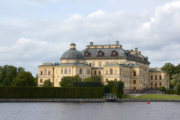 Drottningholm Palace was modernized 1907-1913 and remains a royal residence