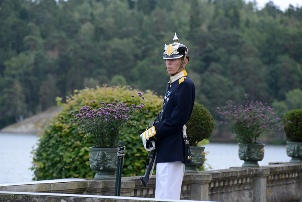Swedish palace guard, Drottningholm Palace