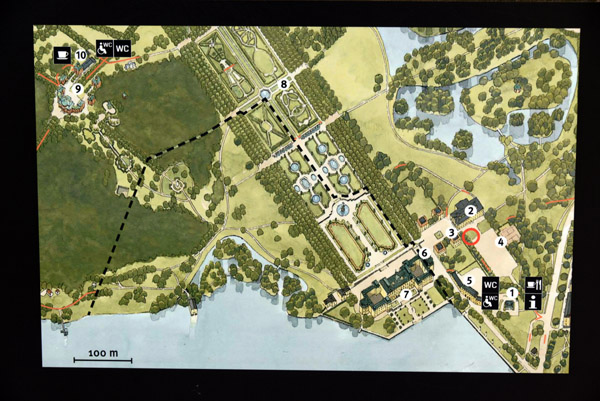 Map of Drottningholm and the Baroque Garden