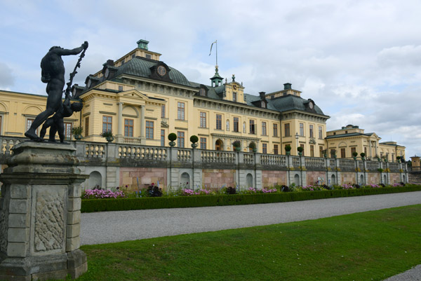 West side of Drottningholm Palace facing the Baroque Garden