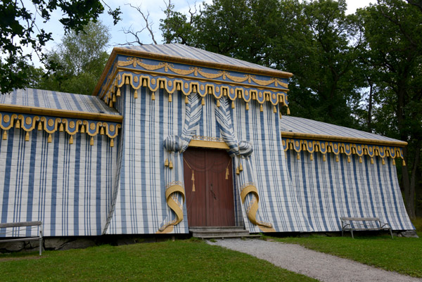 Vakttltet, the Guard Tent in the Baroque Garden, Drottningholm Palace
