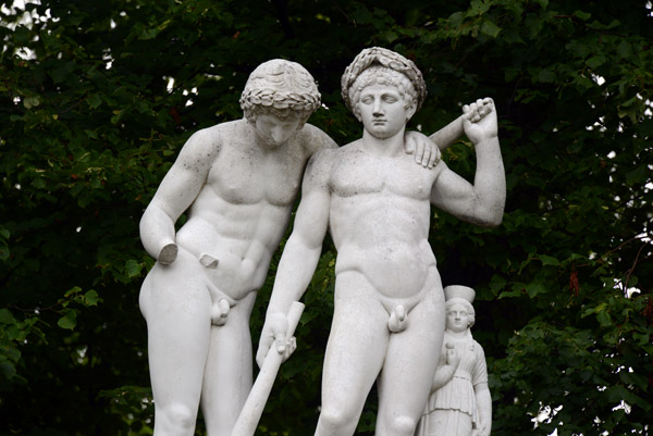 Sculpture in the English Garden of Drottningholm, purchased in Italy by King Gustav III
