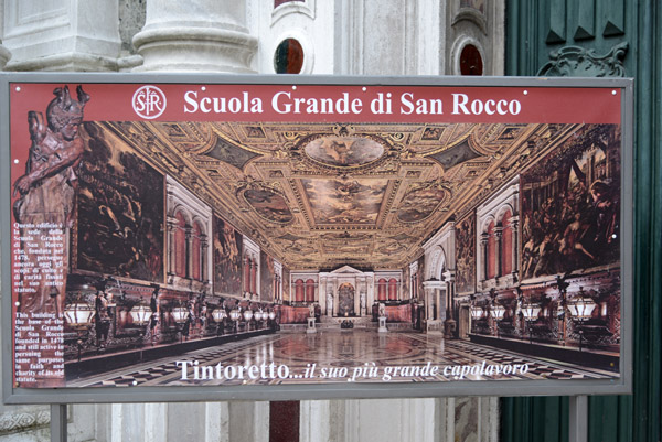 Tintoretto .... his great masterpiece, Scuola Grande di San Rocco