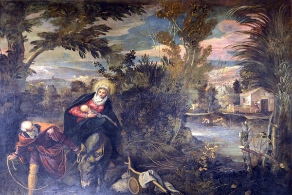 The Flight into Egypt, 1582-87, Tintoretto