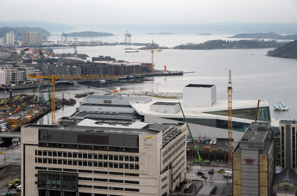 Operahuset Oslo from the Radisson Blu