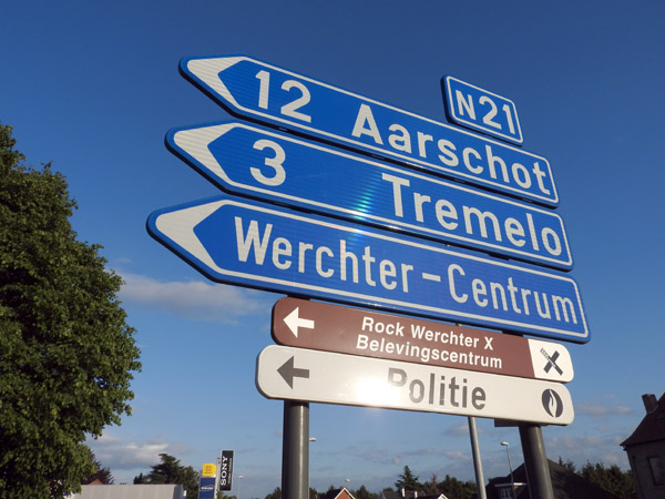Werchter, 12km to go to the day's destination of Aarschot